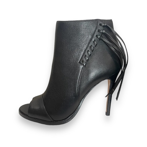 Coach Black Leather Lolita Booties - Size 7.5B, Worn Once! - Picture 3 of 5